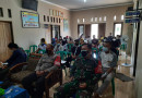 Sinergitas Polsek Mancak Polres Cilegon Polda Banten bersama Koramil Mancak, monitoring Musyawarah Desa