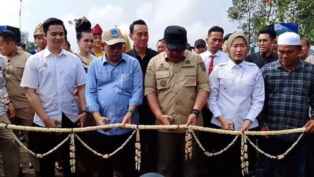 Penuhi Tuntutan Masyarakat, Jalan Khusus Angkutan Tambang Batu Bara di Kabupaten Lahat Diresmikan