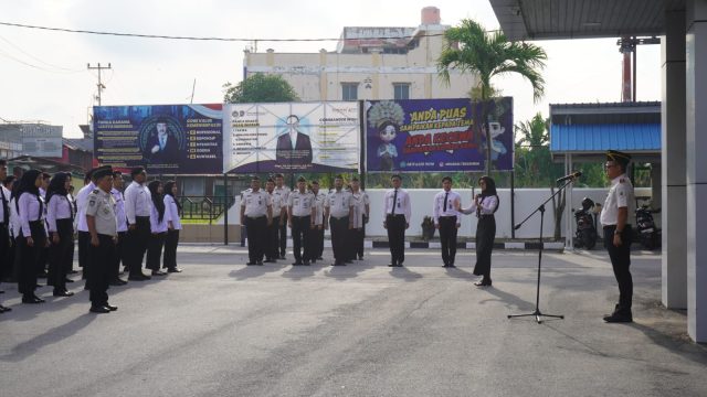 Pesan Kepala Kantor Imigrasi Tanjung Balai Karimun di Apel Pagi: Lakukan Penyerapan Anggaran Optimal dan Akuntabel