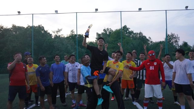 Pertandingan Mini Soccer Menjadi Ajang Mempererat Silahturahmi Antar Pegawai Imigrasi Tanjung Balai Karimun