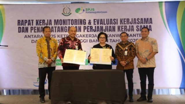 BPJS Ketenagakerjaan Kanwil Banten-Kejati Banten Berkolaborasi Guna Tingkatkan Kepatuhan dan Mewujudkan Universal Coverage Jamsostek