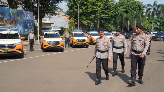 Korsabhara Baharkam Polri Gelar Apel Kesiapsiagaan Operasional Dalam rangka Harkamtibmas