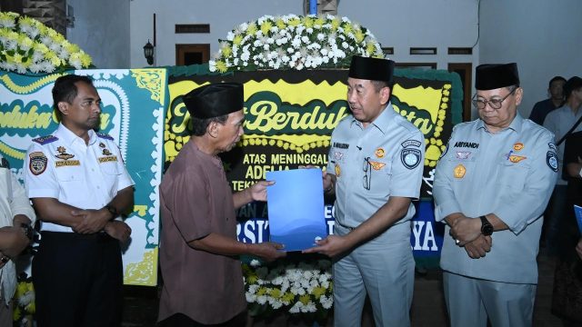 Kurang dari 24 jam, Jasa Raharja Serahkan Santunan kepada Ahli Waris Korban Kecelakaan Kereta di Bekasi