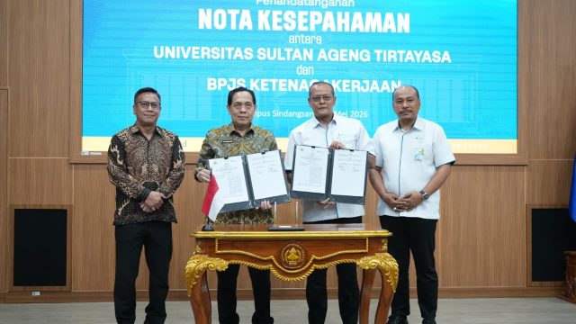 BPJS Ketenagakerjaan-Untirta Berkolaborasi: Lindungi Mahasiswa Magang dan Civitas Akademika Lewat Program Jamsostek