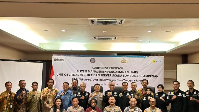 Kakorsabhara Baharkam Polri, Pimpin Langsung Audit Resertifikasi SMP PT. PLN Lombok