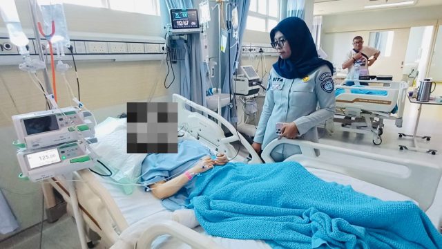Jasa Raharja Kunjungi RS Colombia Asia BSD Pastikan Korban Laka Dapat Pelayanan Terbaik   