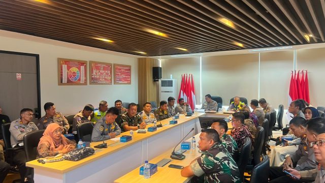 Jasa Raharja Tangerang Ikut Koordinasi  Keselamatan Rapat Operasi Patuh Jaya di Wilayah Polres Metro Tangerang Kota