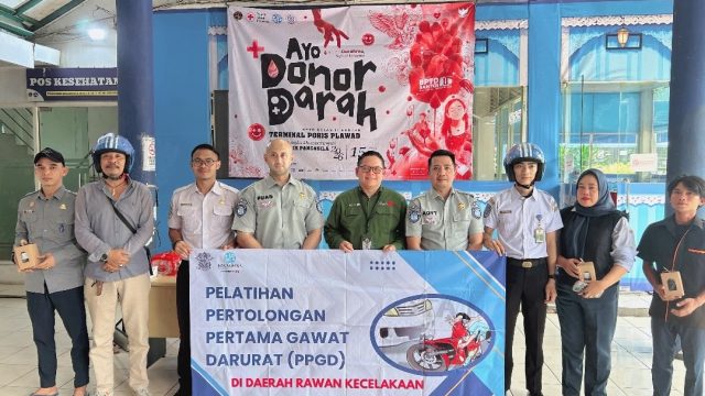 Cegah Fatalitas Jasa Raharja Tangerang Melaksanakan Penanganan Pertama Gawat Darurat di Terminal Poris 