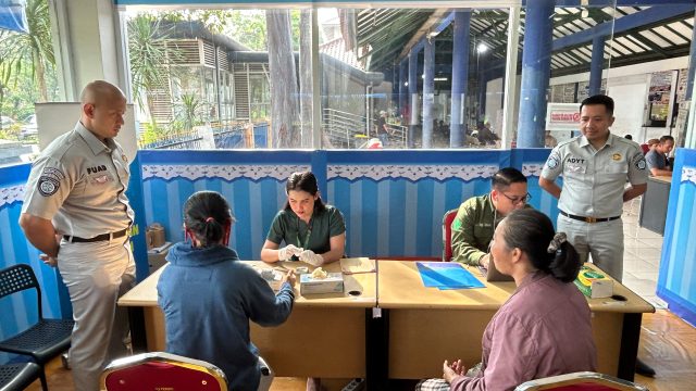 Perkuat Sinergitas Jasa Raharja Tangerang Gelar Pengobatan Gratis bagi Masyarakat di Terminal Poris Plawad