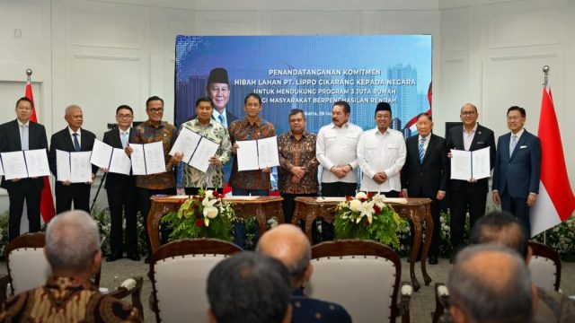 Pemerintah Terima Tanah untuk 3 Juta Rumah dari Lippo Cikarang, Menteri Nusron Komitmen Percepat Proses Hibah