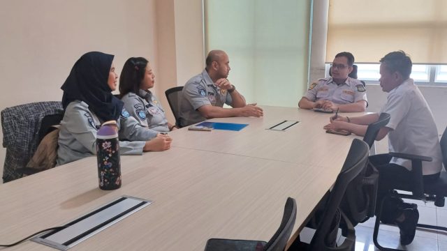 Jasa Raharja Lindungi Masyarakat Pengguna Transportasi Umum Rekonsiliasi Data Kendaraan di Dishub Kota Tangsel