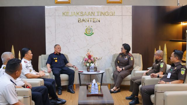 Kanwil Ditjen Imigrasi Banten dan Kajati Banten Perkuat Sinergi Pengawasan Keimigrasian, Serta Penanganan TPPO dan TPPM