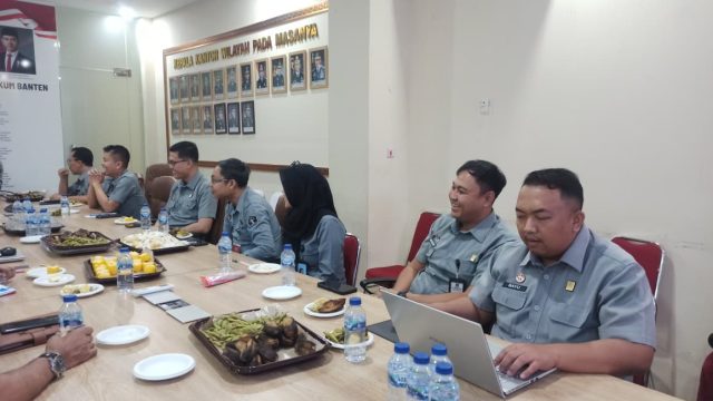 Bangun Budaya Kerja Kolaboratif, Kanwil Kemenkum Banten Gelar Coffee Morning