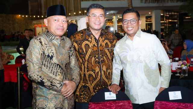 Gubernur Andra Soni Hadiri Penyambutan Peserta Raker APPSI