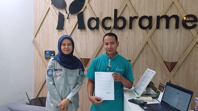 Jasa Raharja  Permudah Masyarakat Bayar Pajak Kendaraan di PT Macbrame Indonesia