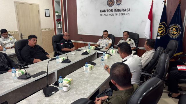 Imigrasi Serang Gelar Media Coffee Morning Wujudkan Imigrasi untuk Rakyat