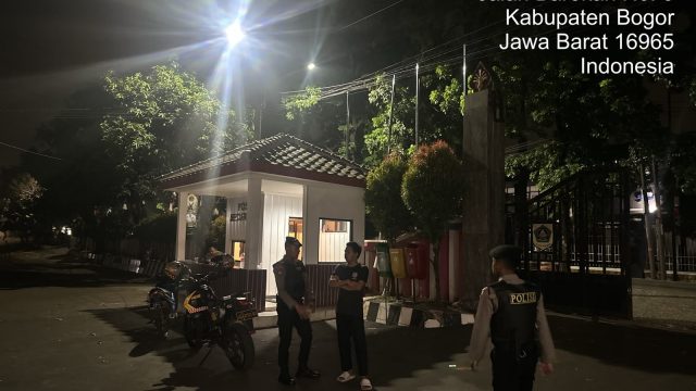 Detasemen Perintis Baharkam Polri Sisir Kawasan Gunung Putri Guna Serap Aspirasi Warga