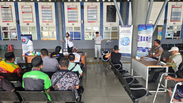 Cegah Sebelum Terjadi, Jasa Raharja Kanwil Banten Gandeng RS Sari Asih Gelar MUKL dan PPGD di Terminal Terpadu Merak