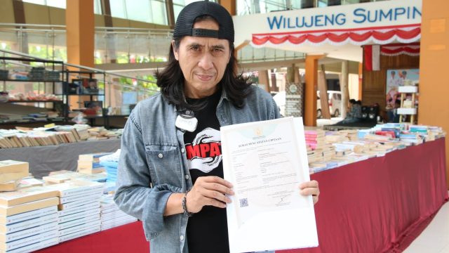 Manfaatkan Kebijakan Tarif Rp0, Seniman Lebak Catatkan Karya Musik di Rangkaian Pengayoman Ke-81