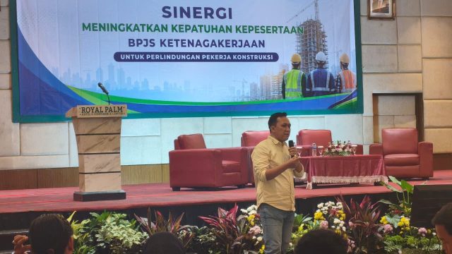 Hadir dengan Sepenuh Hati, BPJS Ketenagakerjaan Cabang Batuceper Dorong Pekerja Jasa Kontruksi Dilindungi Program Jamsostek