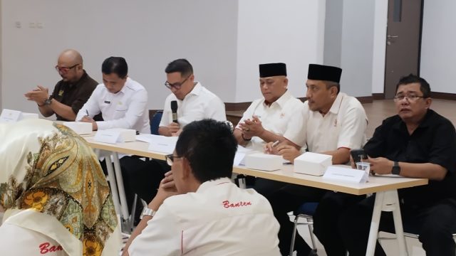 Sukseskan Porprov VII Banten, Ketua KONI Banten Agus Rasyid Berikan Arahan ke Panpel