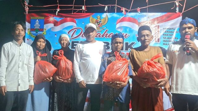 Semarak HUT ke-81 RI di Kampung Cipandan, Warga Gelar Lomba dan Bakti Sosial
