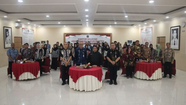 Teguhkan Integritas Jajaran, Kemenkum Banten Perkuat Pencegahan Konflik Kepentingan