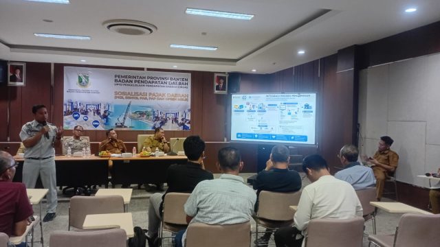 Jasa Raharja Banten dan Tim Pembina Samsat Kabupaten Serang Sosialisasikan Keselamatan Lalu Lintas serta Program Pemutihan Denda PKB & SWDKLLJ kepada 20 Perusahaan