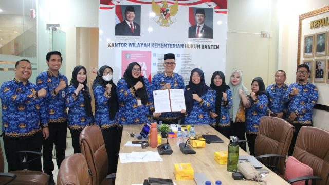 Harmonisasi Regulasi Kota Tangerang, Kanwil Kemenkum Banten Bahas Tiga Rancangan Peraturan