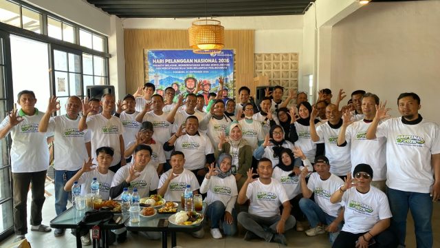 Semarak Harpelnas 2026, BPJS Ketenagakerjaan Cabang Sukabumi Edukasi Komunitas Ojek Online Mengenai Manfaat Program Jamsostek