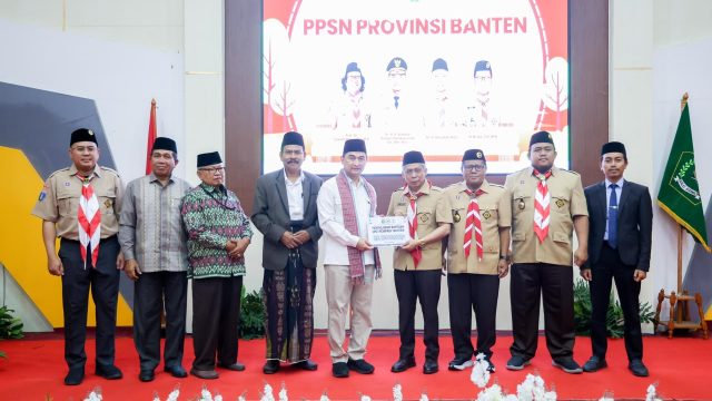 Wagub Dimyati Lepas Kontingen Pramuka Santri, Minta Bangun Jejaring Nusantara