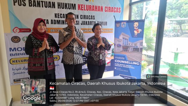 Bapas Jakarta Timur/Utara Hadirkan Mobile Counseling di Kelurahan Ciracas