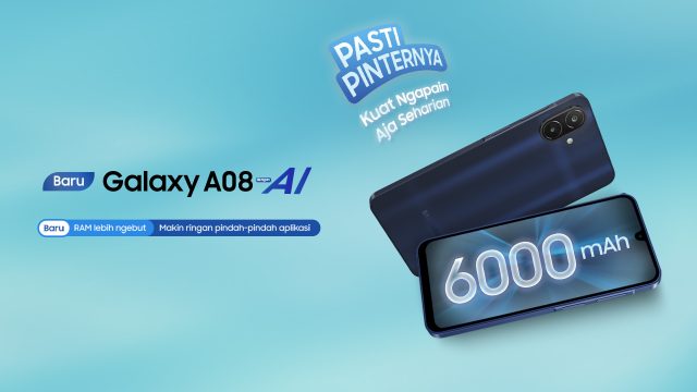 Samsung Galaxy A08 Resmi Hadirkan Baterai Besar 6.000 mAh, Fitur AI, dan Update Software Hingga 6 Tahun