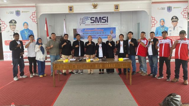 Siswanto Resmi Dilantik Jadi Ketua SMSI Binjai Periode Kedua