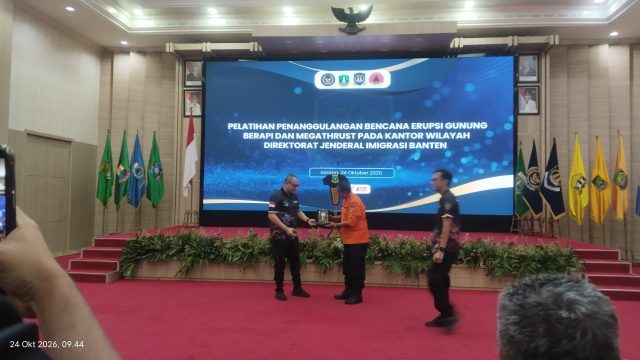 Tingkatkan Kesiapsiagaan Pegawai, Imigrasi Banten Gelar Pelatihan Mitigasi Bencana